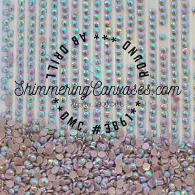 Round AB DMC #3861-Cocoa, Light