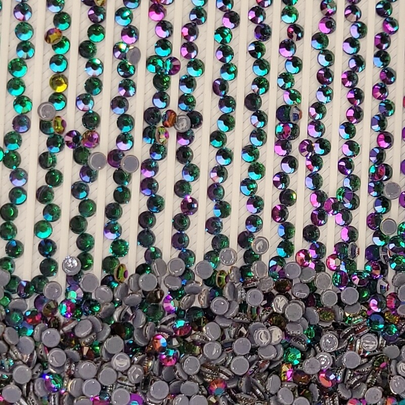 2.5mm Green Volcano (Square)