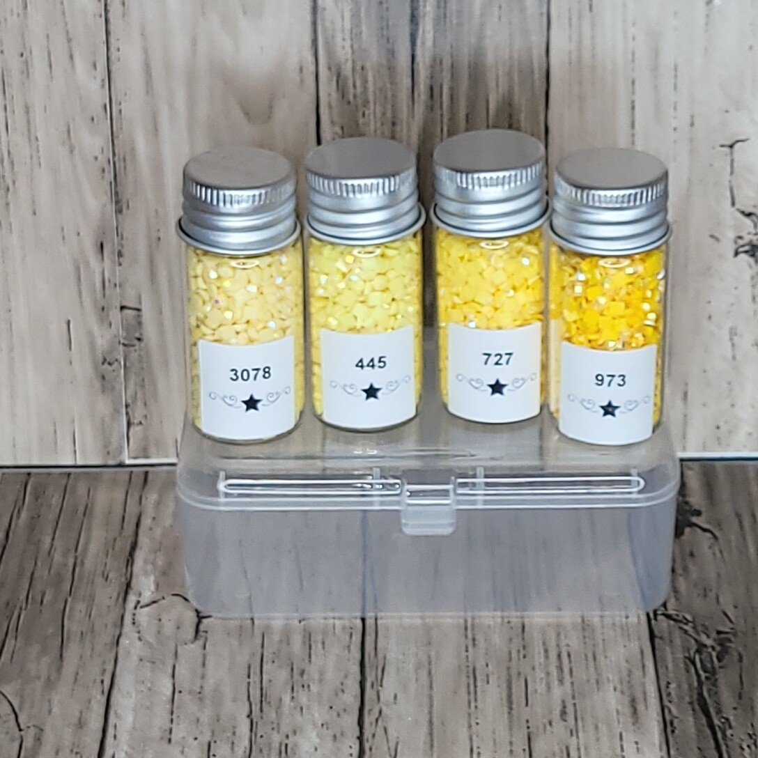 Square AB Sample Set Yellow