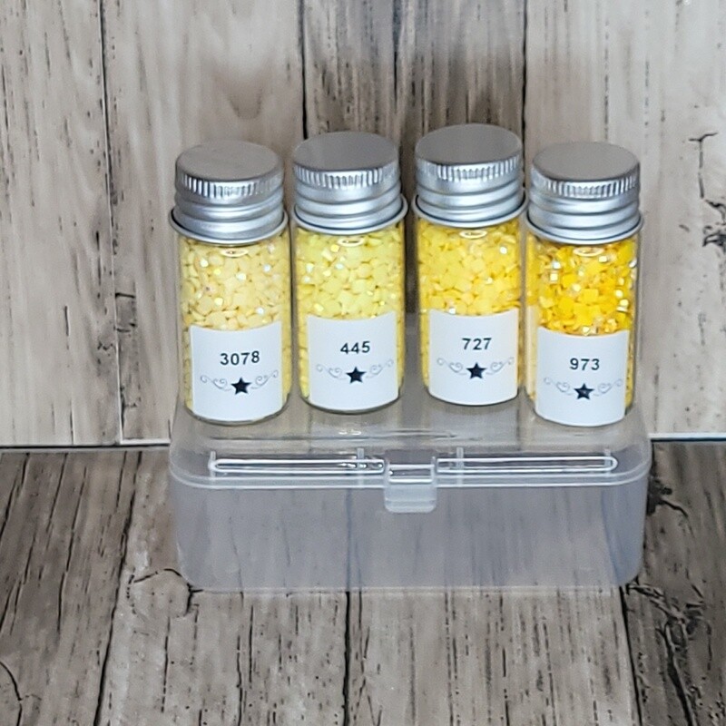 Square AB Sample Set Yellow