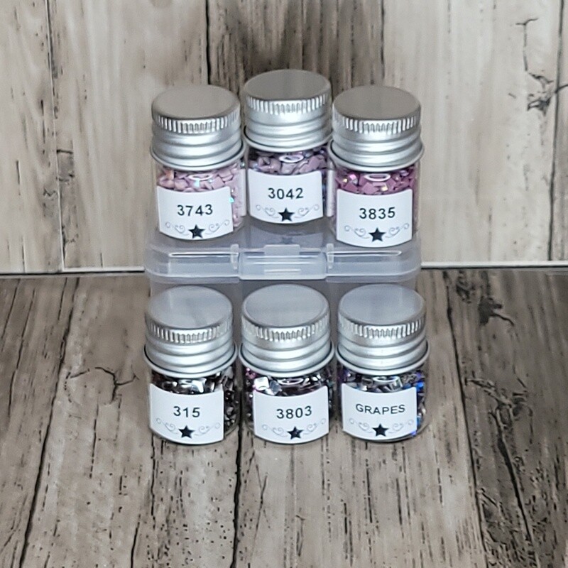 Small Square Sample Mauve