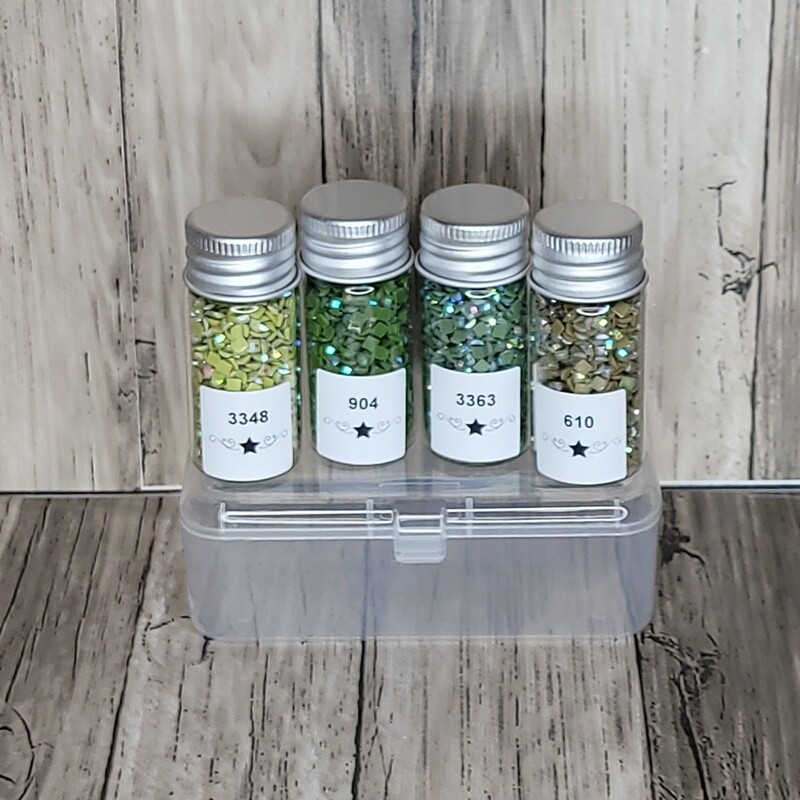 Square AB Sample Set Army Green