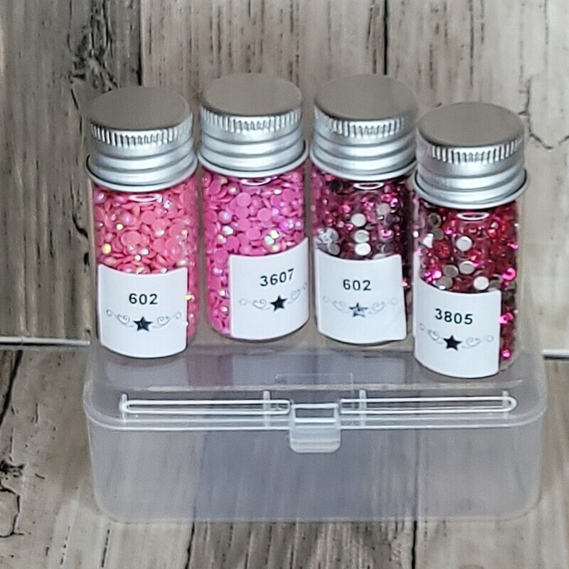 Round Sample Set Pink