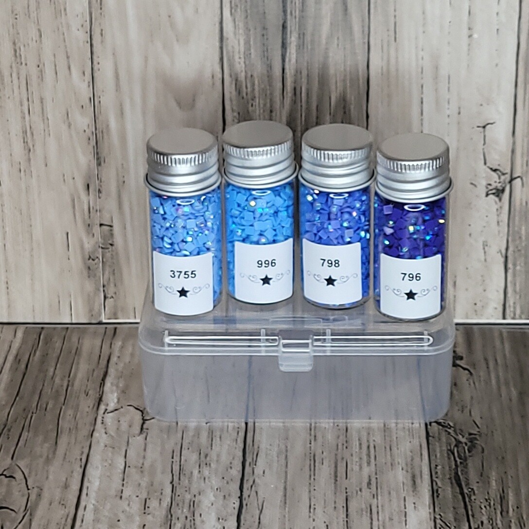 Square AB Sample Set Blue #2