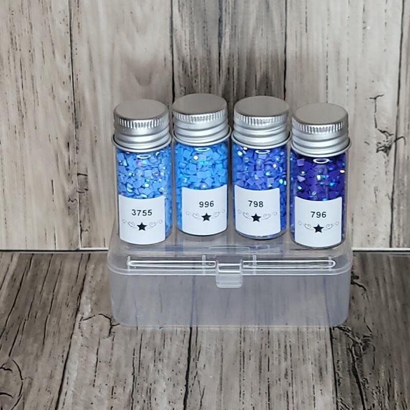 Square AB Sample Set Blue #2