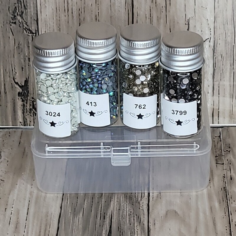 Round Sample Set Grey