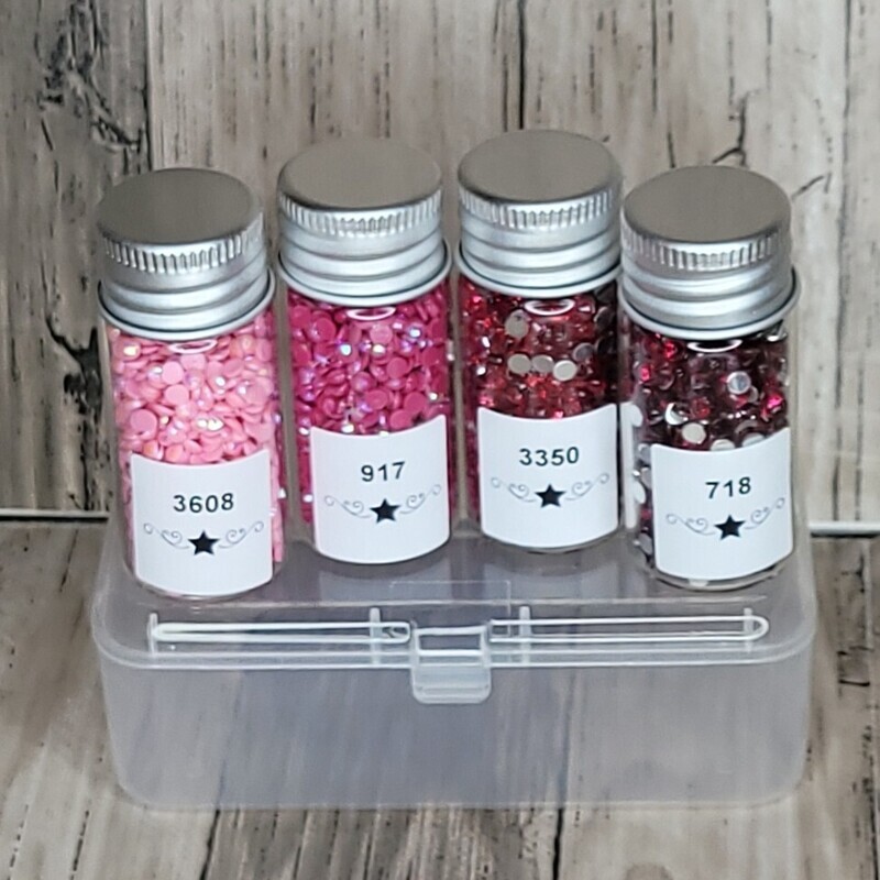 Round Sample Set Pink #3