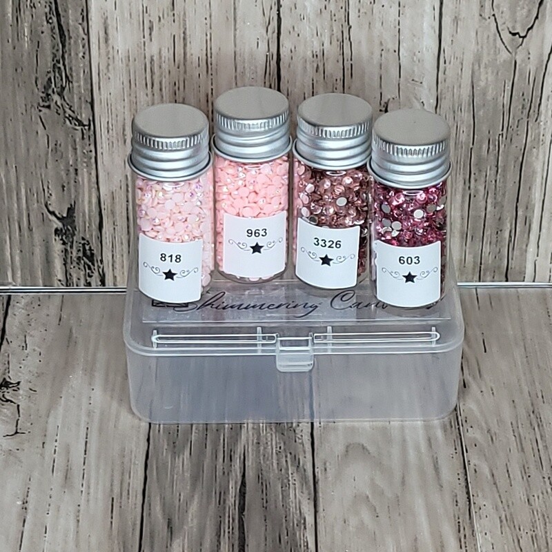 Round Sample Set Pink
