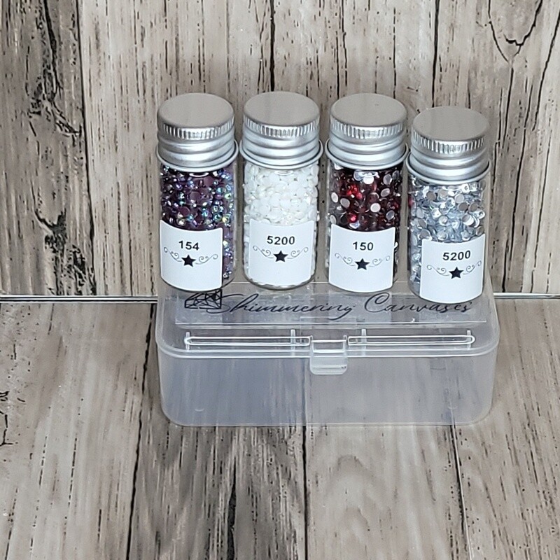 Round Sample Set Rose