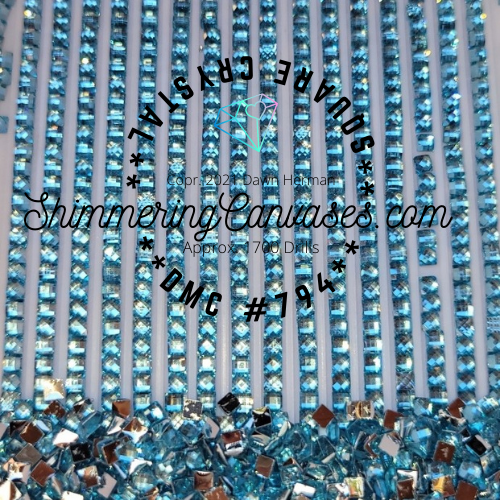 Square Crystal Set #11 (7 Colors)