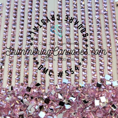 Square Crystal Set 144 Colors