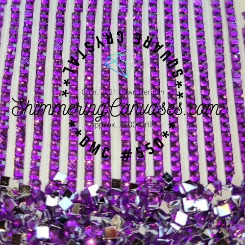 Square Crystal Set #1 (7 Colors)
