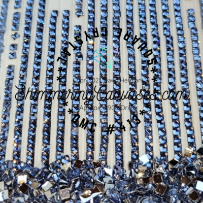 Square Crystal Set #3 (8 Colors)