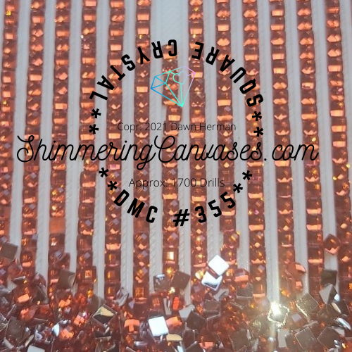 Square Crystal Set #4 (4 Colors)