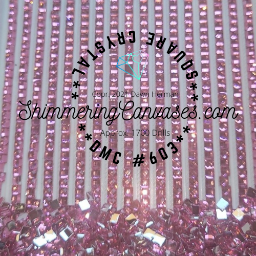 Square Crystal Set #3 (8 Colors)