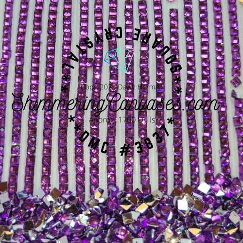 Square Crystal Set #3 (8 Colors)