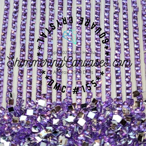 Square Crystal Set #5 (8 Colors)