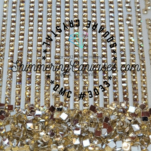 Square Crystal Set #10 (7 Colors)
