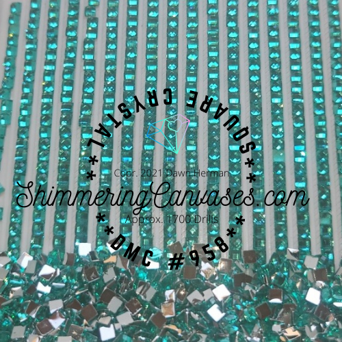 Square Crystal Set #2 (8 Colors)