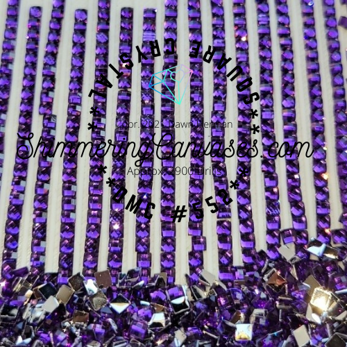 Square Crystal Set #4 (4 Colors)