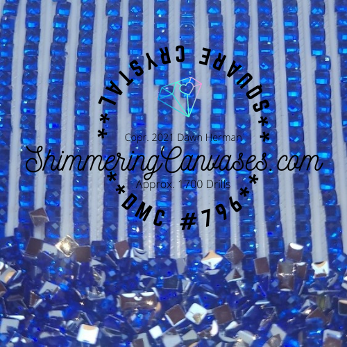Square Crystal Set #1 (7 Colors)