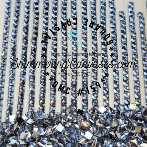 Square Crystal Set #5 (8 Colors)