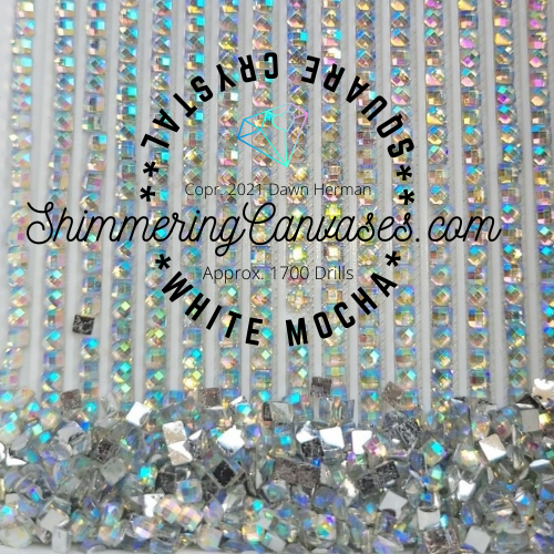 Square Crystal Set #7 (5 Colors)
