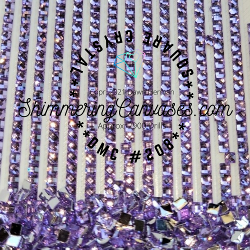 Square Crystal Set 144 Colors