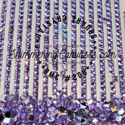 Square Crystal Set 120 Colors