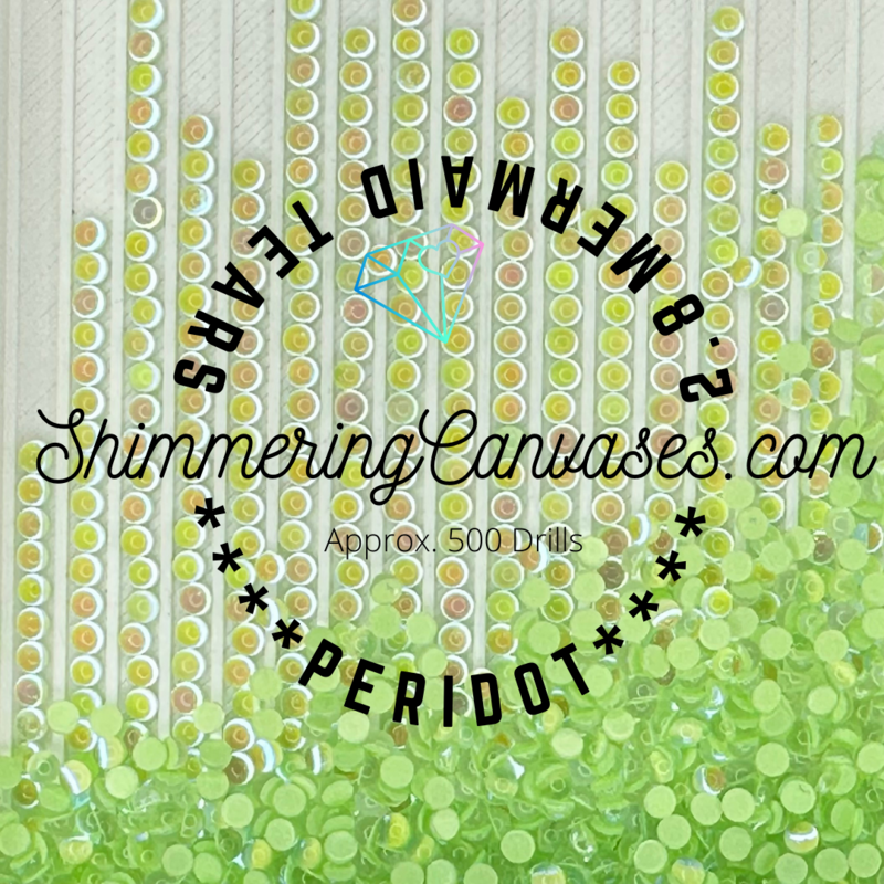 2.8mm Mermaid Tears Peridot (Round)