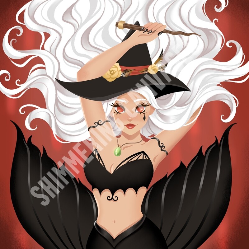 Undersea Witch by Alison Ou
