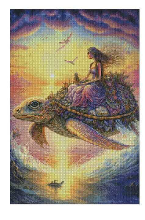 Shelby the Sea Turtle by Mikey Bergman
