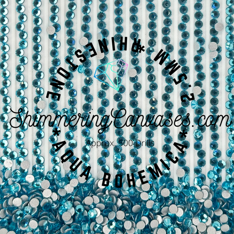 2.5mm Aqua Bohemica (Square)