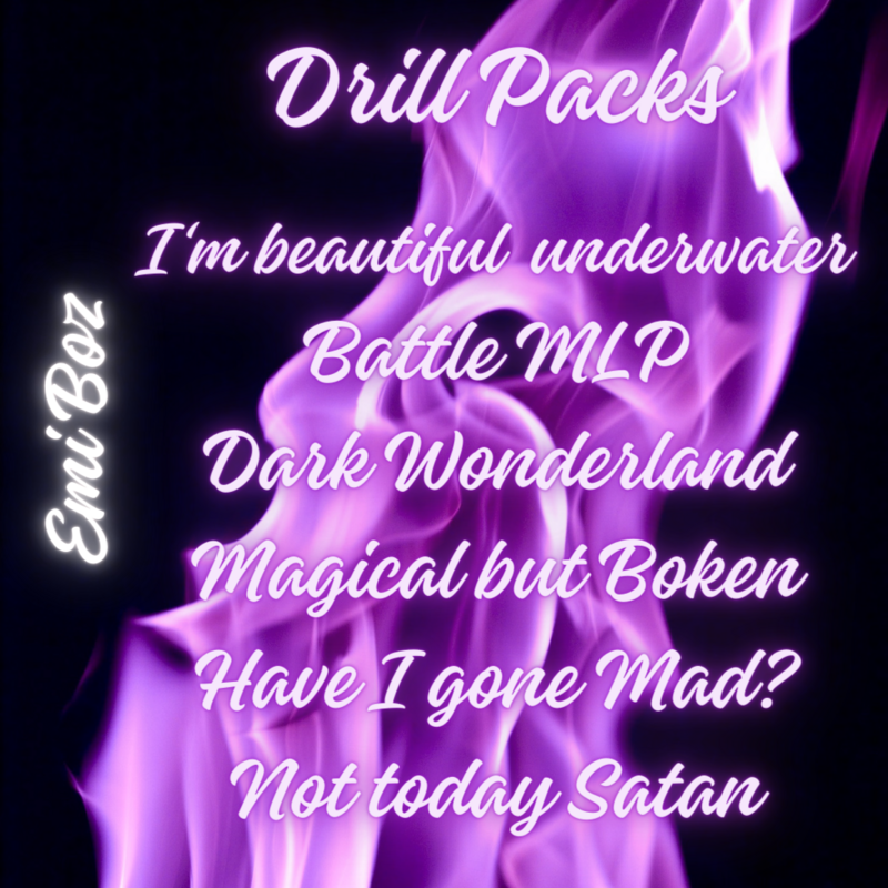 Diamond Painting Drill Packs for Emi Boz