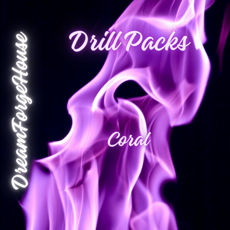 Diamond Painting Drill Packs for Coral