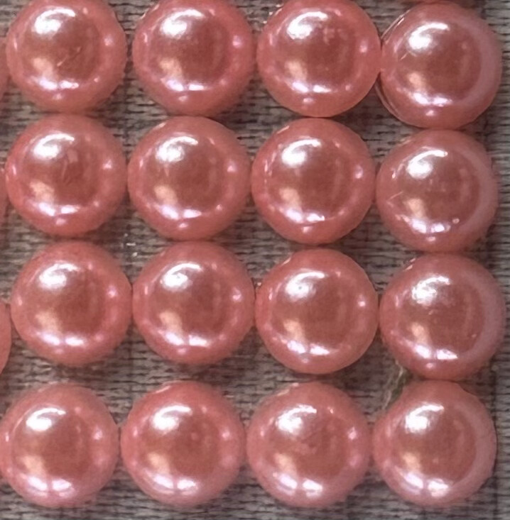Light Pink 5mm Half Pearls (For Square Painting)