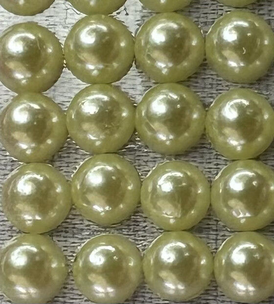 Yellow 5mm Half Pearls (For Square Painting)