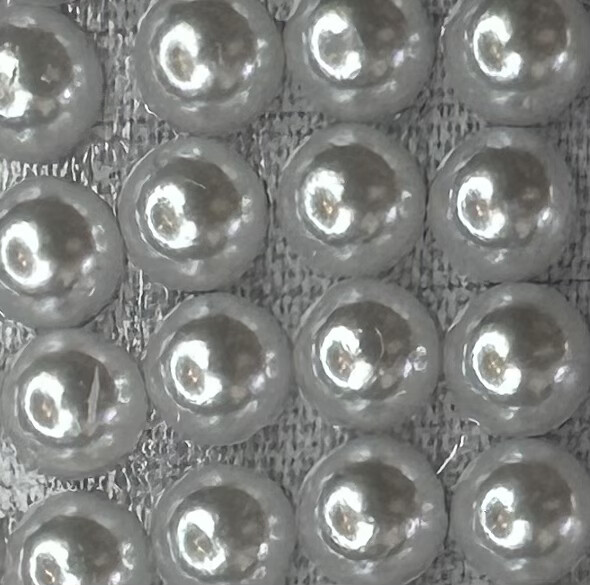 White 5mm Half Pearls (For Square Painting)
