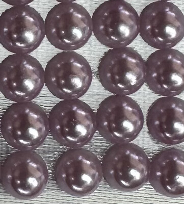 Purple 5mm Half Pearls (For Square Painting)