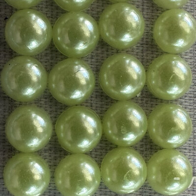 Mint Green 5mm Half Pearls (For Square Painting)