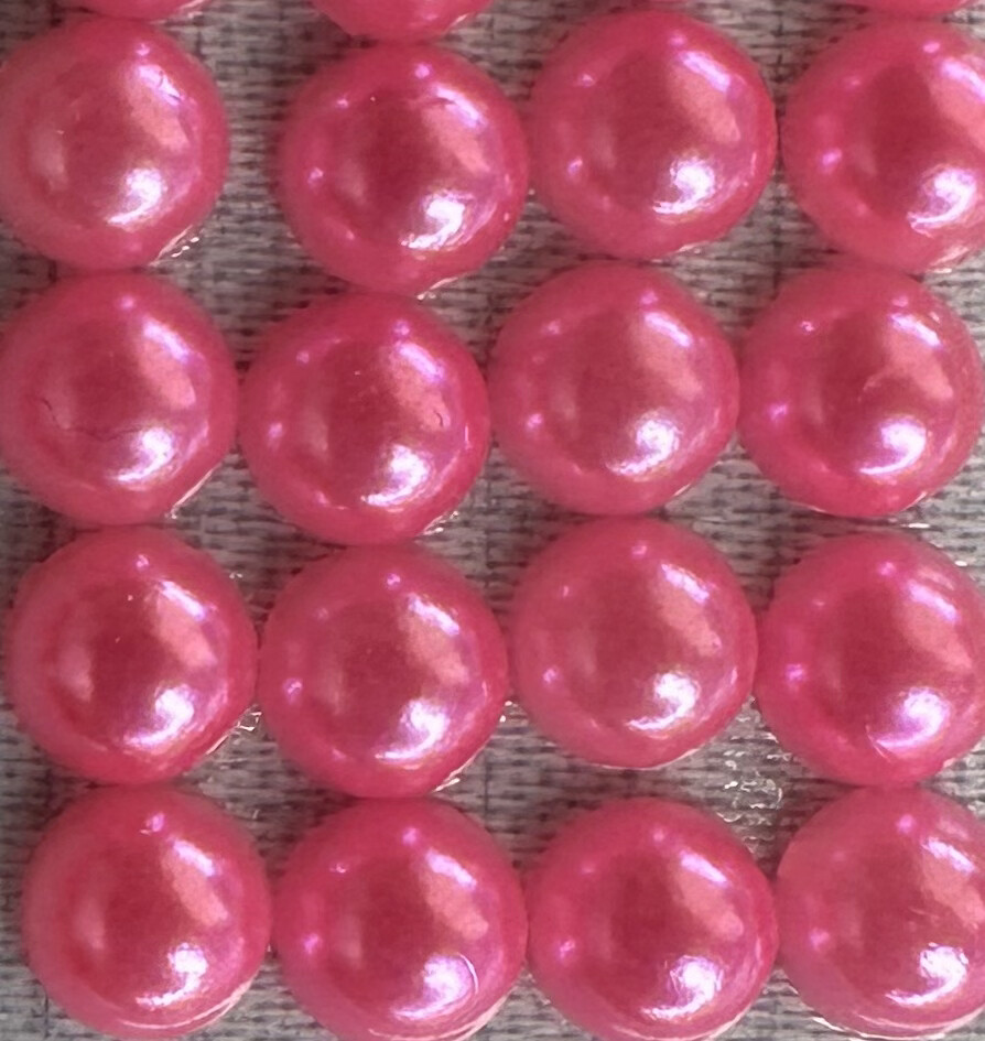 Med Pink 5mm Half Pearls (For Square Painting)