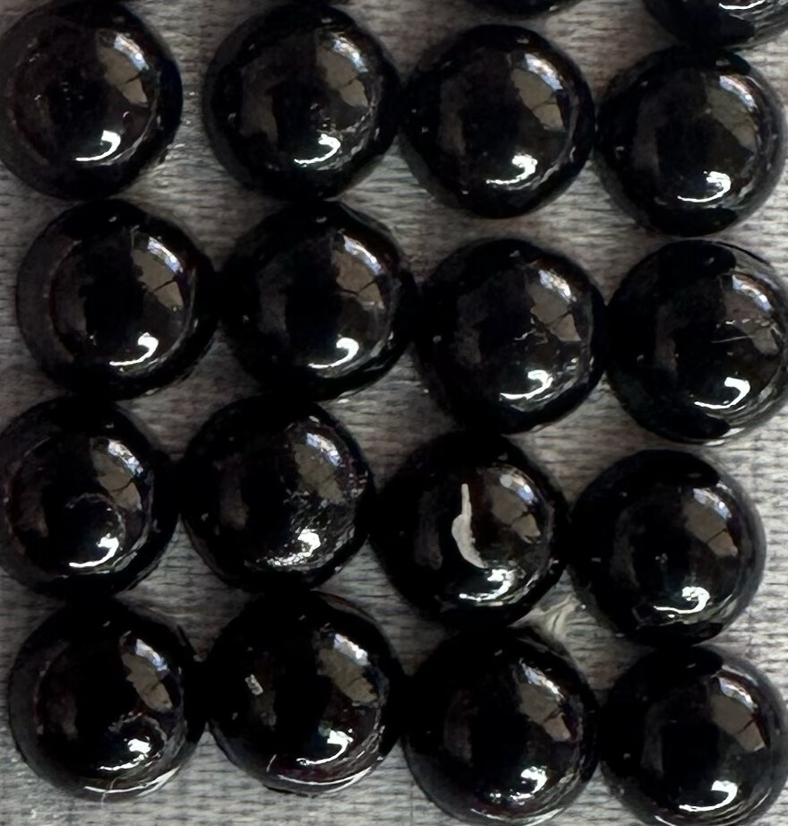 Black 5mm Half Pearls (For Square Painting)