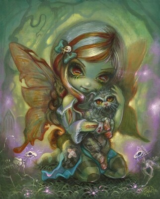 My Zombie Kitty by Jasmine Becket Griffith