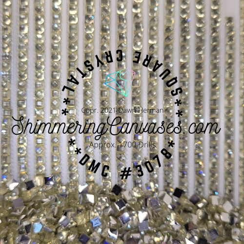 Square Crystal Set #15 (10 Colors)