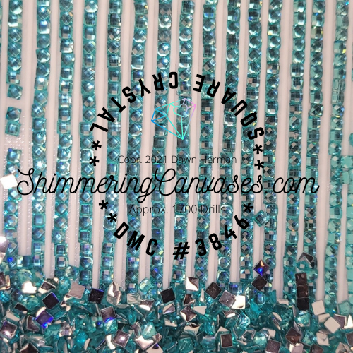 Square Crystal Set #15 (10 Colors)