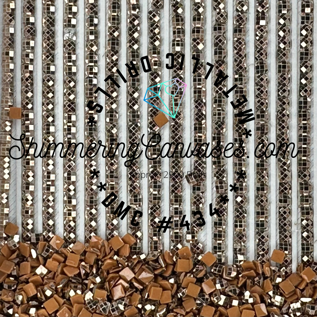 Square Metallic Drill Set #1 (9 Colors)