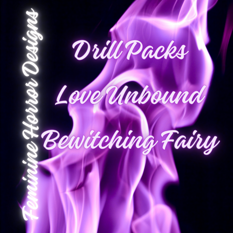 Diamond Painting Drill Packs Feminine Horror Designs