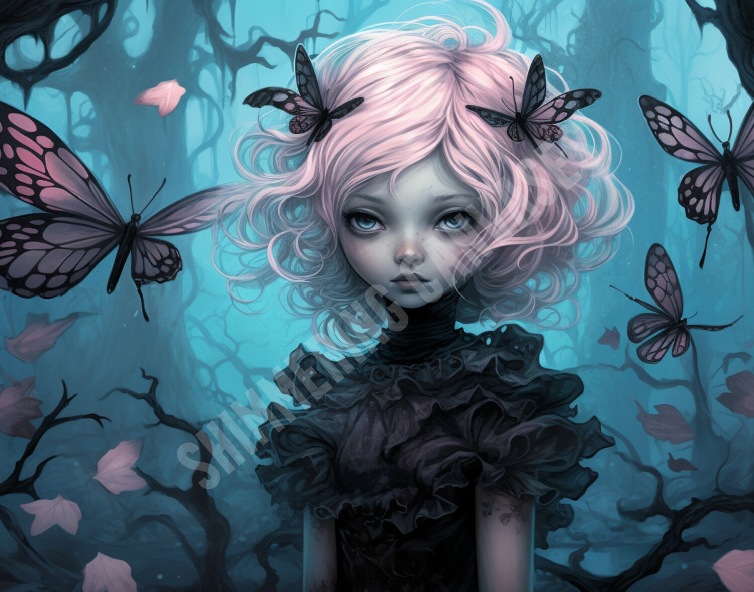 Diamond Painting Drill Packs Feminine Horror Designs