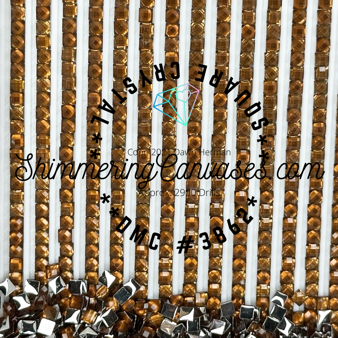 Square Crystal Set #19 (4 Colors)
