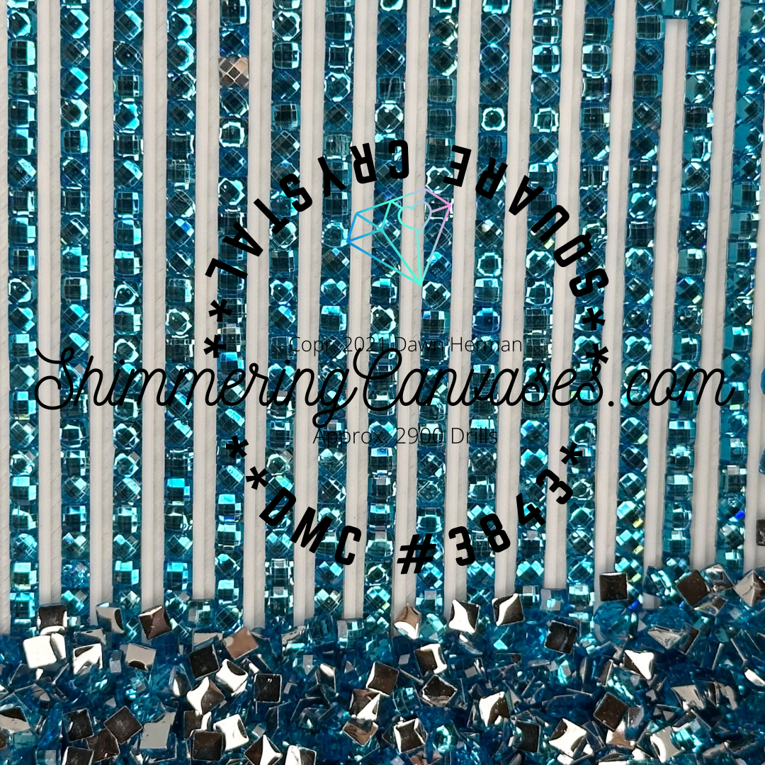 Square Crystal Set #19 (4 Colors)